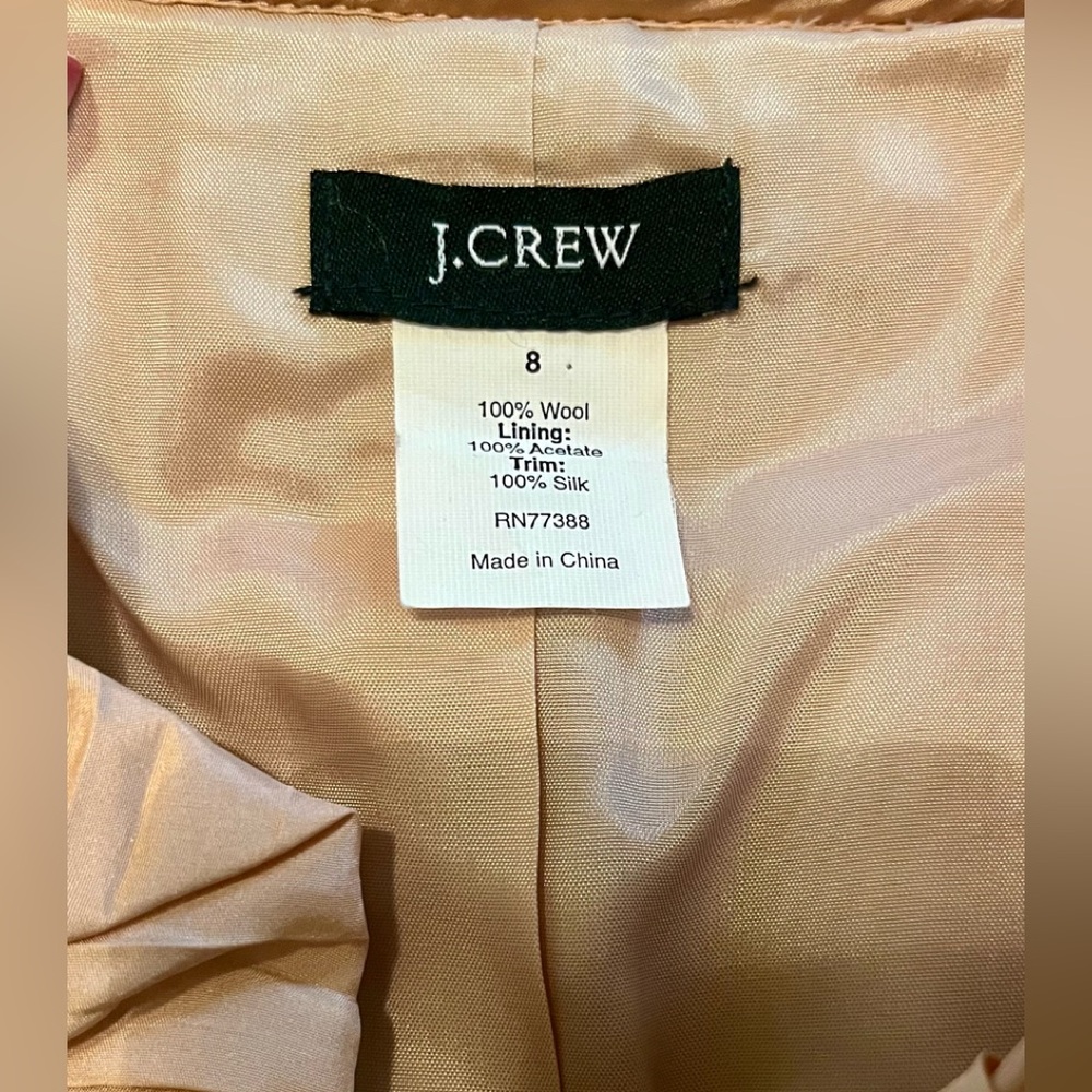 J. Crew Ruffle Front Blazer - Picture 2 of 2
